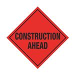 Construction Ahead Roll-Up Sign